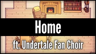 Home UNDERTALE Jazz Cover ft Crowdsourced Choir [upl. by Corina]