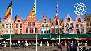 Historic Bruges Belgium Amazing Places 4K [upl. by Nosecyrb]