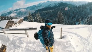 How to use a Splitboard  touring as a snowboarder [upl. by Mab]