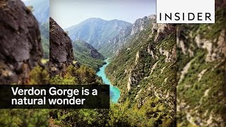 The waters of Frances Verdon Gorge are sparkling [upl. by Cayla]