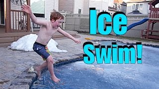 💦⛄ POLAR PLUNGE CHALLENGE ⛄💦  Ultimate First Swim of the Year  vlog e66 [upl. by Loree959]