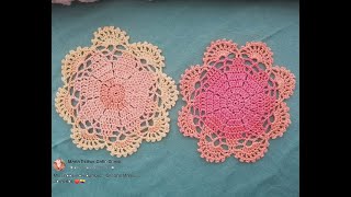 Crochet Fácil Puntos Básicos Repaso para Principiantes  How To Crochet [upl. by Garibald]