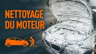 🚓 TUTO BIEN nettoyer votre compartiment moteur de voiture  Tout le matériel dans le descriptif [upl. by Vilma]