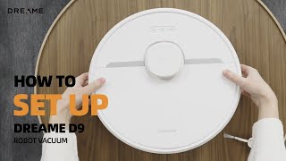 How to Set Up Dreame D9 Robot Vacuum [upl. by Eire]