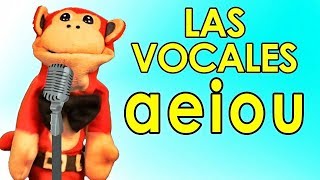 Mira Este Video y Aprende Las Vocales A E I O U Con El Mono Silabo Canciones Infantiles Educativas [upl. by Tanney482]