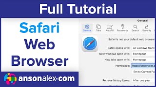 Safari Tutorial for Mac [upl. by Aileduab51]