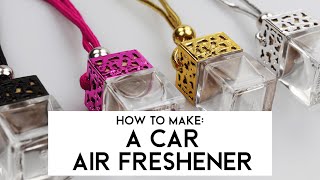 How To Make Your Own Car Diffusers  Supplies For Candles [upl. by Rasure331]