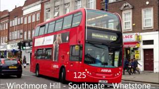 London Bus Routes 101150 [upl. by Modesty]