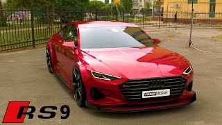 2022 Audi RS9 Concept  World premiere 40 V8 865HP [upl. by Ahsal]