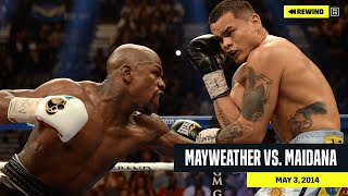 FULL FIGHT  Floyd Mayweather Jr vs Marcos Maidana DAZN Rewind [upl. by Eednac609]