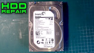 HDD Repair  Seagate Barracuda 2TB  Board Replacement  BIOS  Firmware Chip Swap [upl. by Nelad60]