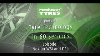 Tyre technology in 60 seconds Nokian WSI and DSI [upl. by Eissirk486]