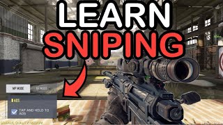 Learn How To Blank ScopeQuick Scope Like Pros Do In COD Mobile Locus Tips [upl. by Korfonta828]