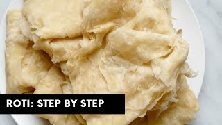 Guyanese Roti Softest Roti  Tips and Tricks [upl. by Adnilam627]