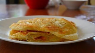 Malaysian Flat Bread  Roti Canai  Full Recipe HD [upl. by Arehahs]