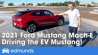 2021 Ford Mustang MachE Review The Electric Mustang SUV  Price Interior Range amp More [upl. by Lucey669]