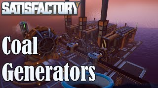 Beginners Coal Generator guide Tutorial  Satisfactory Gameplay [upl. by Eerual]