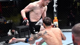 Every Flying Knee Finish in UFC History [upl. by Nymsaj]