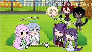 Gacha Life ZODIAC SIGNS Hula Hula meme READ DESC [upl. by Aizek]