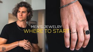 How to Wear Mens Jewelry  3 Pieces You Need to Start [upl. by Werdna]