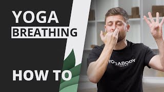 How to do Yoga Breathing alternate nostril [upl. by Chabot206]