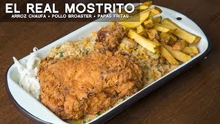 COMO PREPARAR MOSTRITO DE CHAUFA CON POLLO BROASTER  COMIDA PERUANA  ACOMERPE [upl. by Lorrimer]