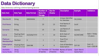 Data Dictionary Programming [upl. by Ylebmik490]