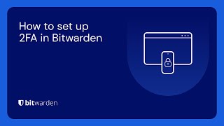 How to set up 2FA in Bitwarden [upl. by Notgnilra]