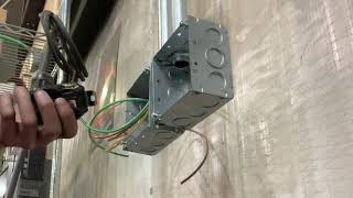 How To Install A 480 Volt 30 Amp Receptacle Commercial [upl. by Yup353]