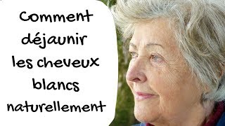 Comment déjaunir les cheveux blancs naturellement [upl. by Sneve711]