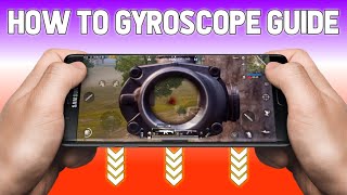 HOW TO LEARN GYROSCOPE IN PUBG MOBILE [upl. by Alaaj758]