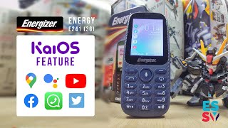 KaiOs Features On Energizer Energy E241  Whatsapp  Facebook  Youtube  Google Maps Etc [upl. by Asirret21]