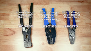 How To Use Crimp Tools [upl. by Leirraj]