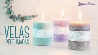 Velas aromaticas cilindricas [upl. by Healion]