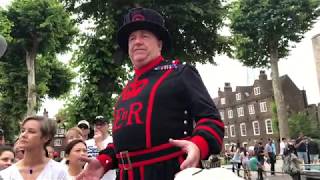 Beefeater Imitates Trump during guided tour around the Tower of London [upl. by Ezri]