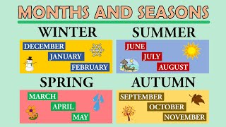 Seasons  Months of the Year  Science for Kids  PrimaryWorld [upl. by Alimhaj]