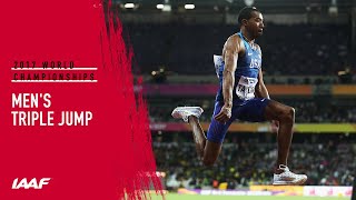 Mens Triple Jump Final  IAAF World Championships London 2017 [upl. by Nikoletta]