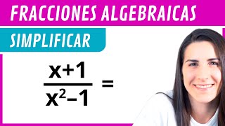 SIMPLIFICACIÓN de FRACCIONES Algebraicas 🍕 [upl. by Dianemarie]