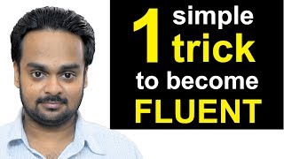 1 Simple Trick to Become Fluent in English  the JAM Technique  How to Be a Confident Speaker [upl. by Templer]