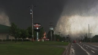 Moore Oklahoma EF5 Tornado Video 52013 [upl. by Ahsienauq99]