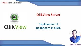 QlikView Server Tutorial  Dashboard Deployment and Configuration in QMC [upl. by Persse]