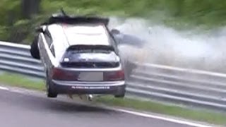 Nordschleife 2013 Big Crash amp Fail Compilation Nürburgring Touristenfahrten VLN 24H [upl. by Anirpas417]