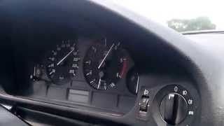 BMW 525TDS E39 Acceleration 0100kmh and 100190kmh [upl. by Tse]