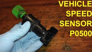 Vehicle Speed Sensor P0500 Replacement [upl. by Avlis680]