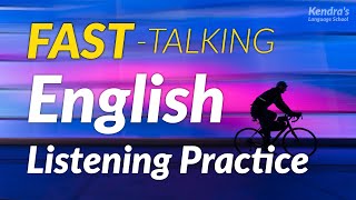 Practice for understanding FASTTALKING English  listening practice [upl. by Hsac695]