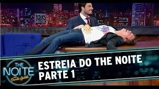 Estreia do The Noite Com Danilo Gentili HD  Parte 1 [upl. by Enelym]