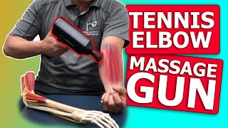 Tennis Elbow  Massage Gun [upl. by Richart]