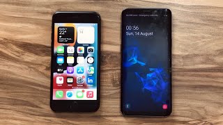 Samsung Galaxy S9 vs iPhone 8 in 2022 [upl. by Miharbi]