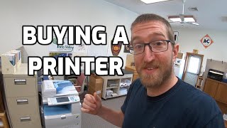 Starting A Printing Business Why I Bought A Konica Minolta [upl. by Scherle]