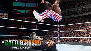 FULL MATCH  The Usos vs The New Day  SmackDown Tag Team Title Match WWE Battleground 2017 [upl. by Podvin434]